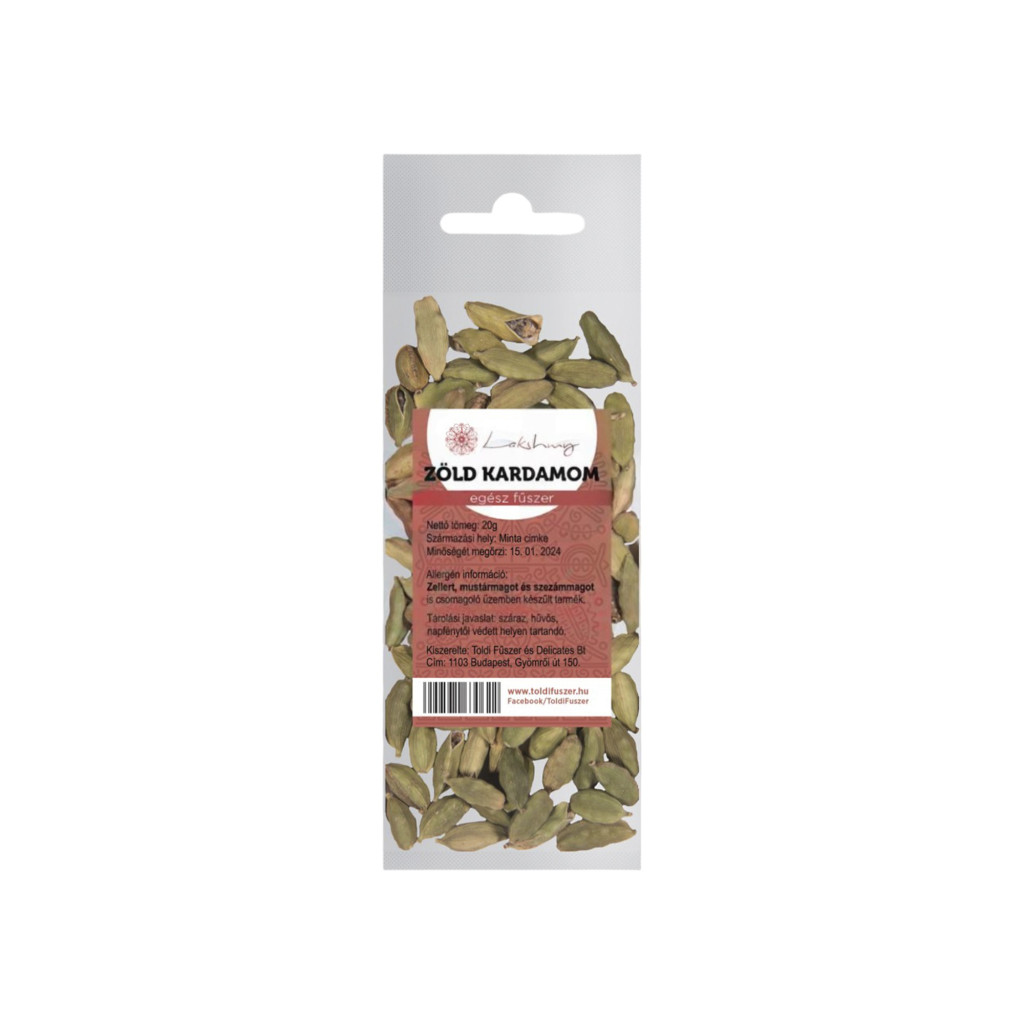 Cardamom verde Lakshmi întregi 20 g