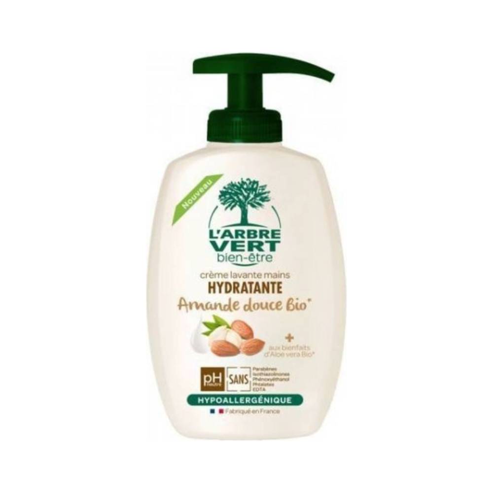 Kapalné mýdlo Larbre Vert sladký mandl 300 ml