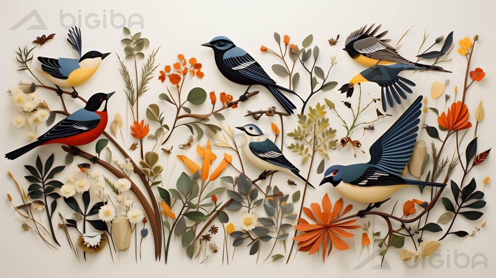 Vtáči valčík na jeseň
