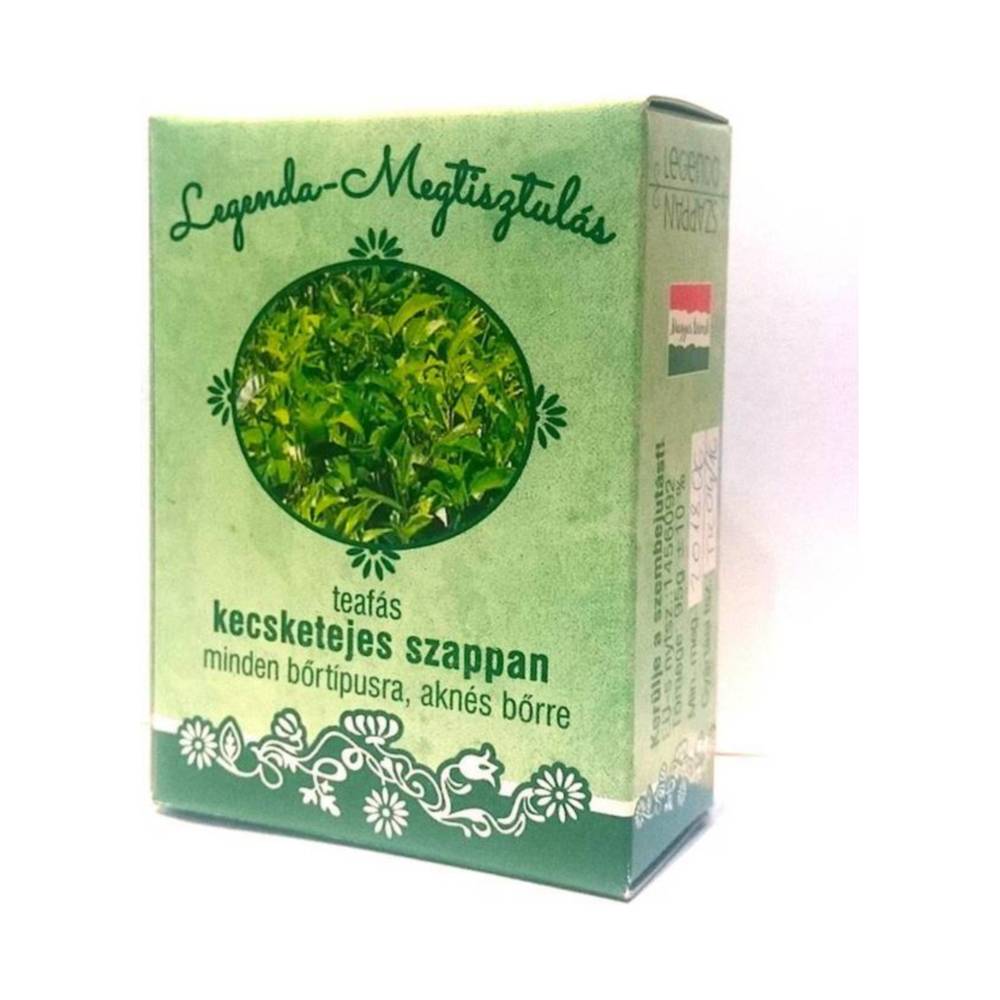 Legendara sapun solid de capra cu ceai, 95 g