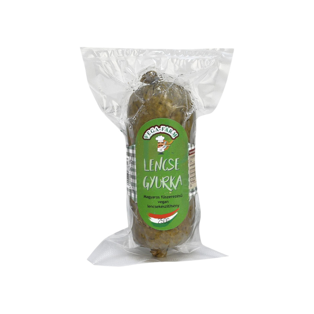 LENCSE GYURKA VEGAN, LINSENPRODUKT MIT UNGARISCHEN GEWÜRZEN 250G