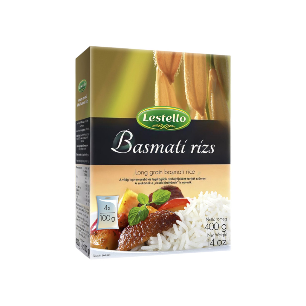 Lestello Basmati Rizs 400 g