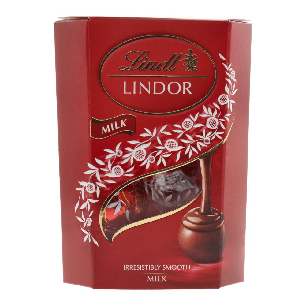 LINDOR TEJCSOKOLÁDÉ GOLYÓK DISZDOBOZ 50 g