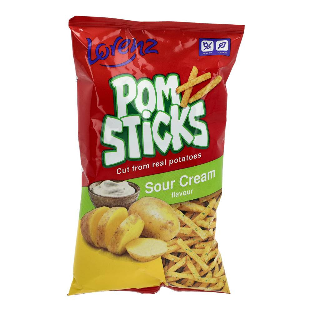 Lorenz Burgonya Chips Tejfölös 85 g gm.