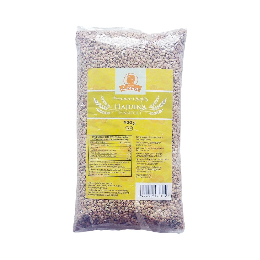 Oczyszczona kasza jaglana Lorenzo, 900 g