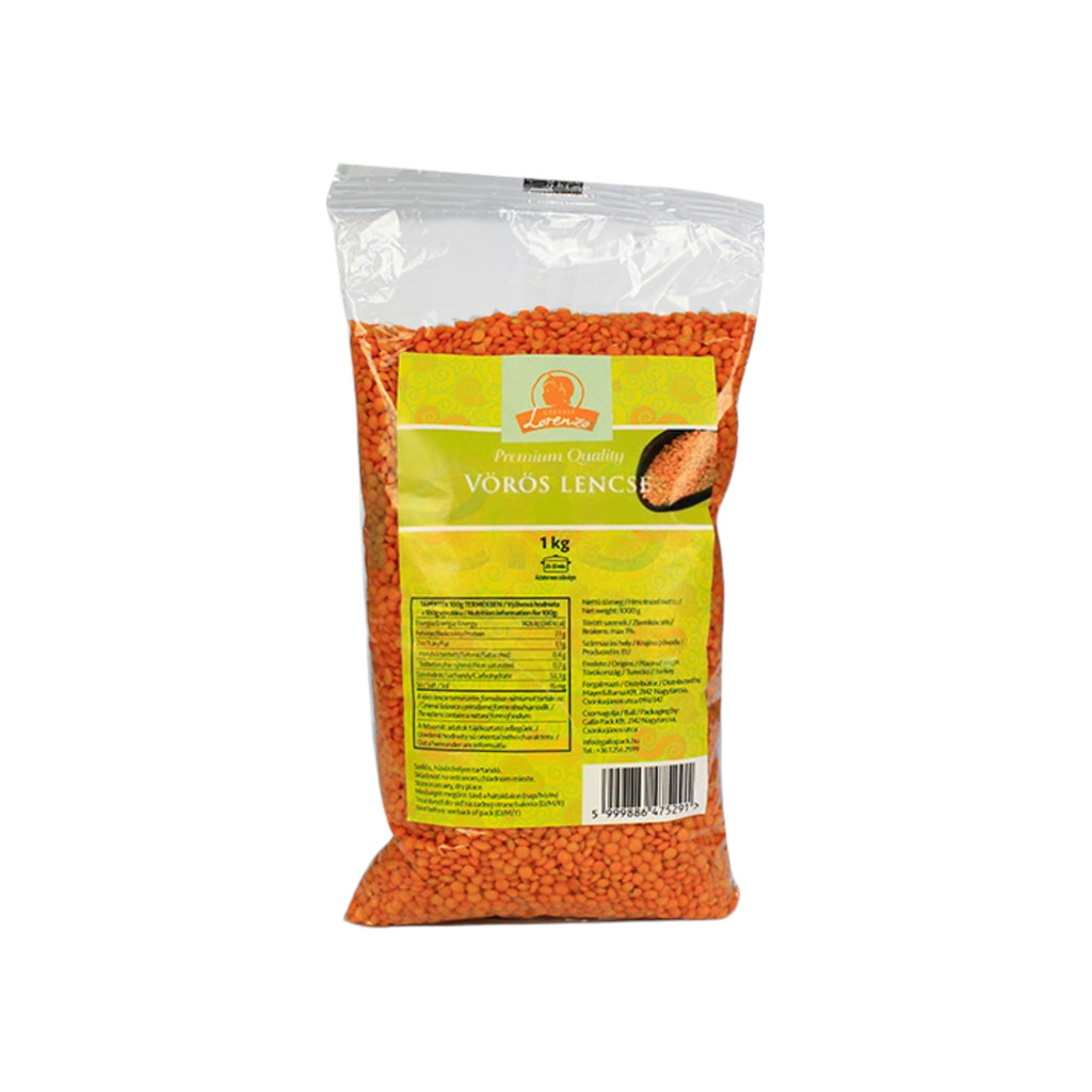 Lorenzo red lentils 1000 g