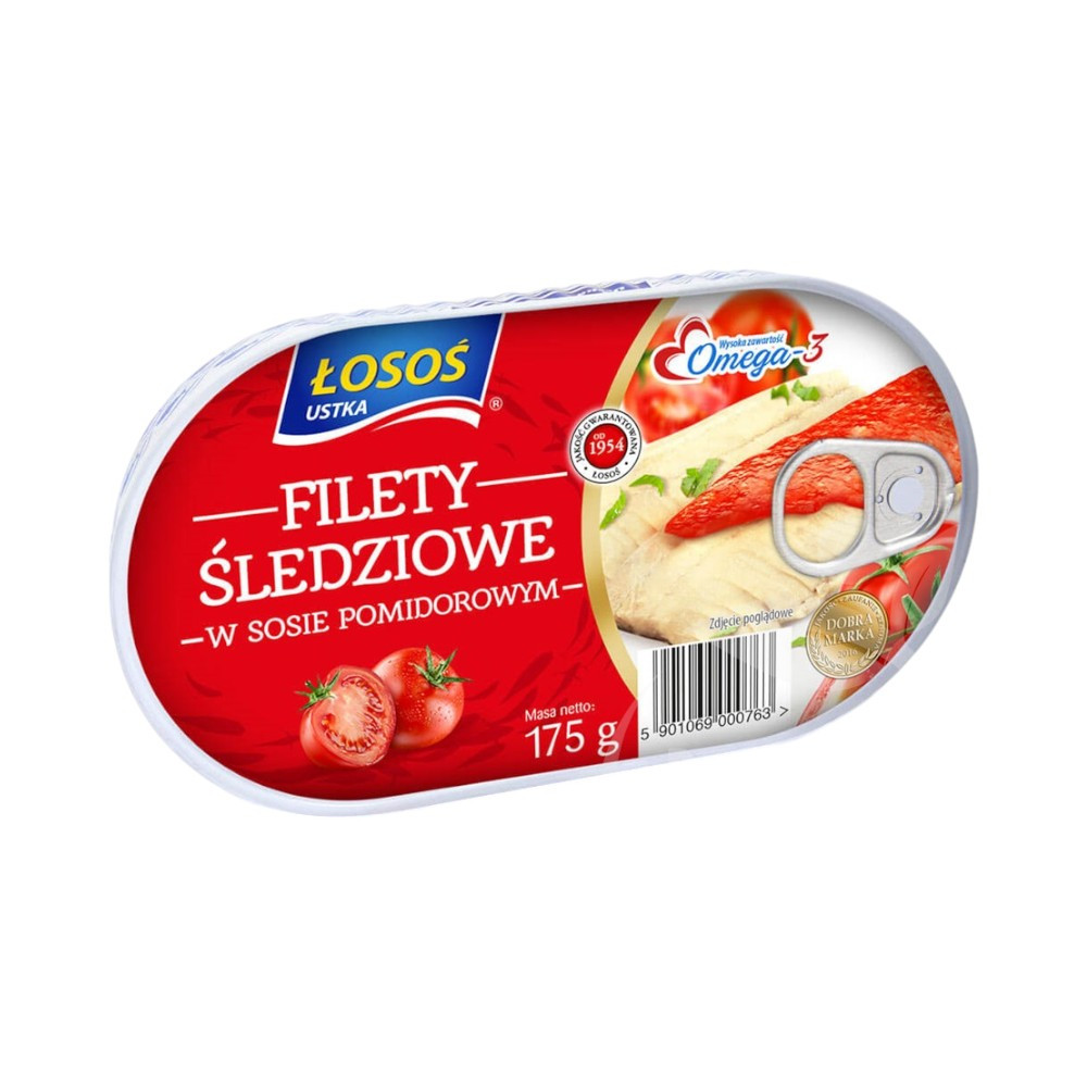 Losos heringfilé paradicsomszószban 175 g