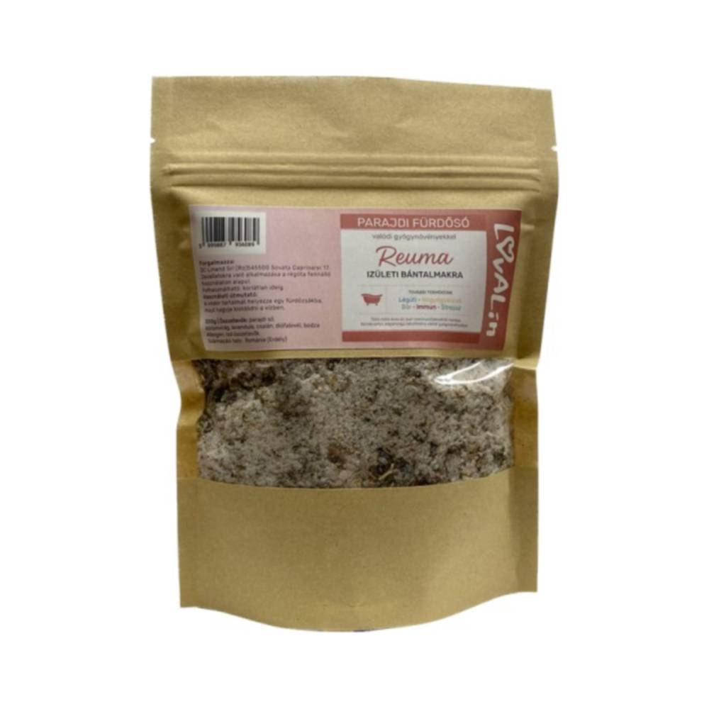Sare de baie Lovable cu plante medicinale adevărate pentru reumatism, 500 g