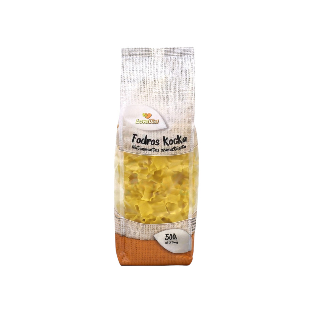Makaron bezglutenowe Love Diet Fodros Kocka 500 g
