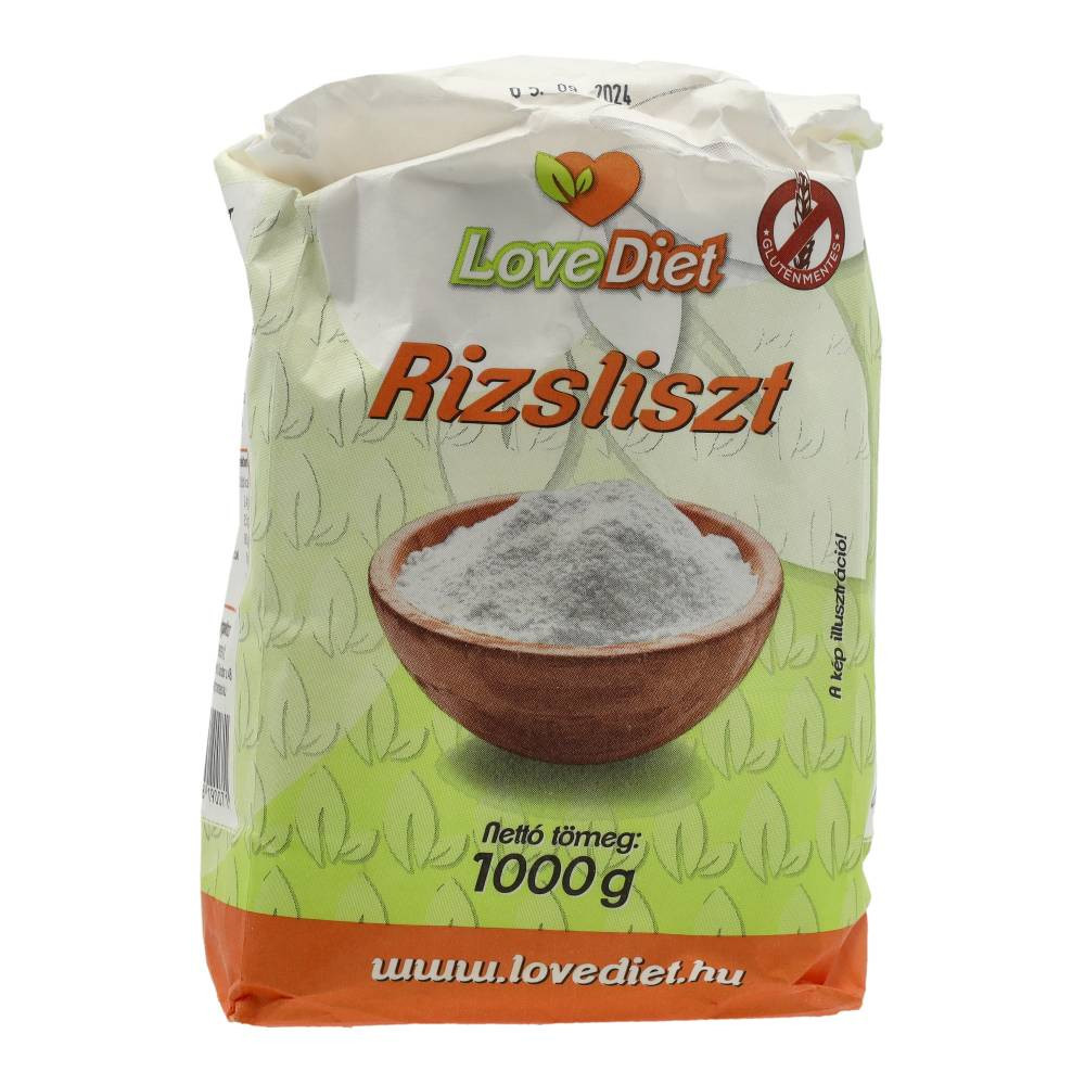 Love Diet Gluténmentes Rizsliszt 1000 g
