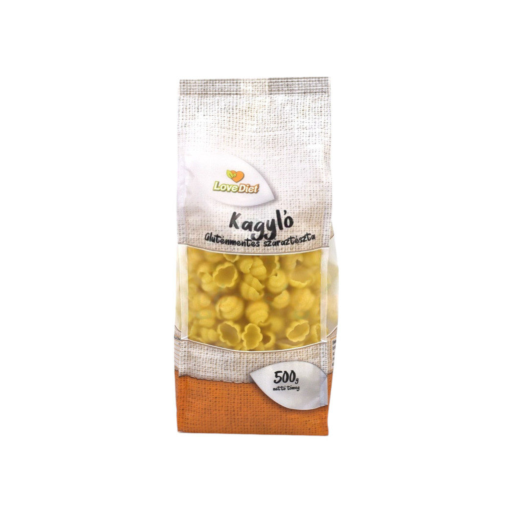 Bezlepková sušená cestovina Love Diet s morskými šupinkami 500 g