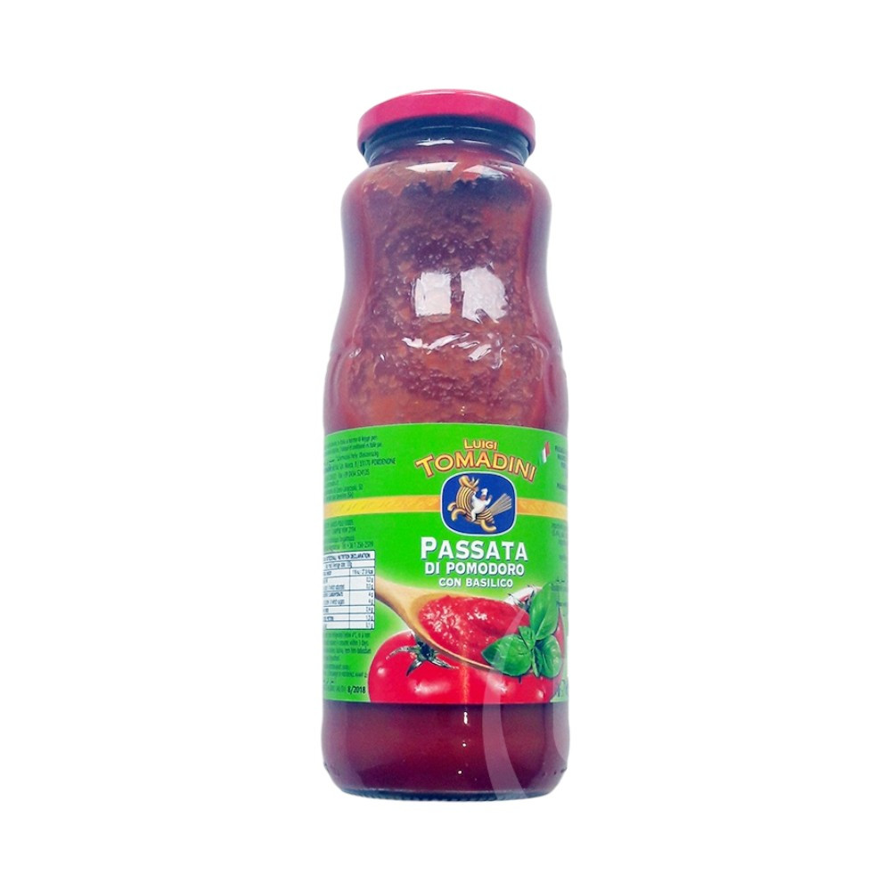 Rosii pasate cu busuioc Luigi Tomadini 680 ml