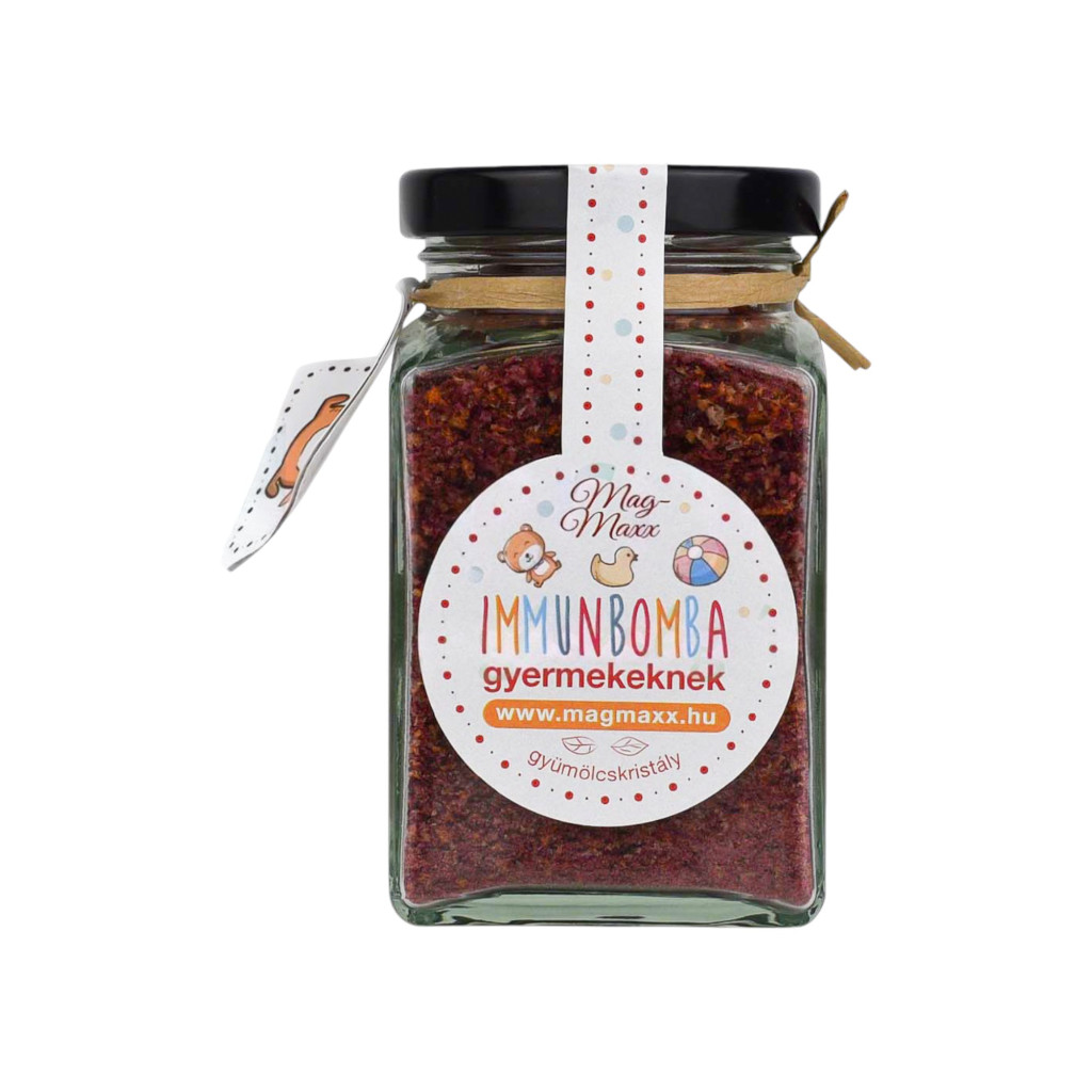 Imunobomba Mag-Maxx pentru copii, cristale de fructe, 90 g