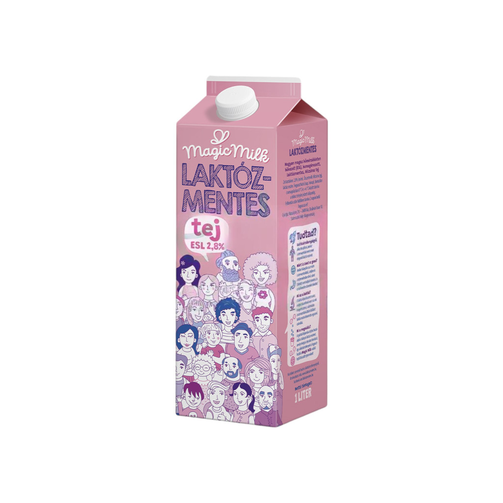 Magic Milk bezlaktózové čerstvé mléko 2,8 % 1000 ml