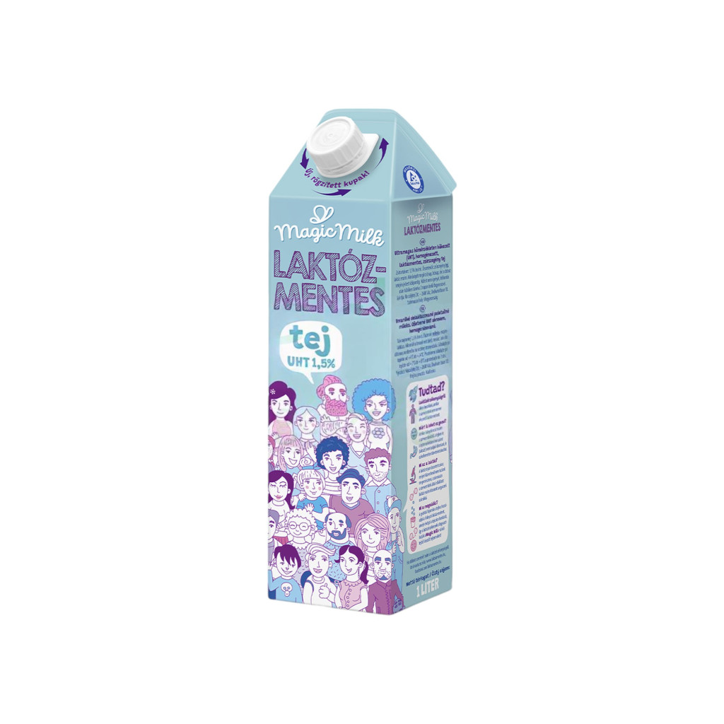 Lapte UHT Magic Milk fara lactoza 1,5% 1000 ml