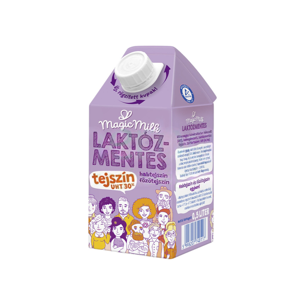 Smântână lactoză LAPTĂ 30% fără lactoză 2 ÎN 1 500 ml