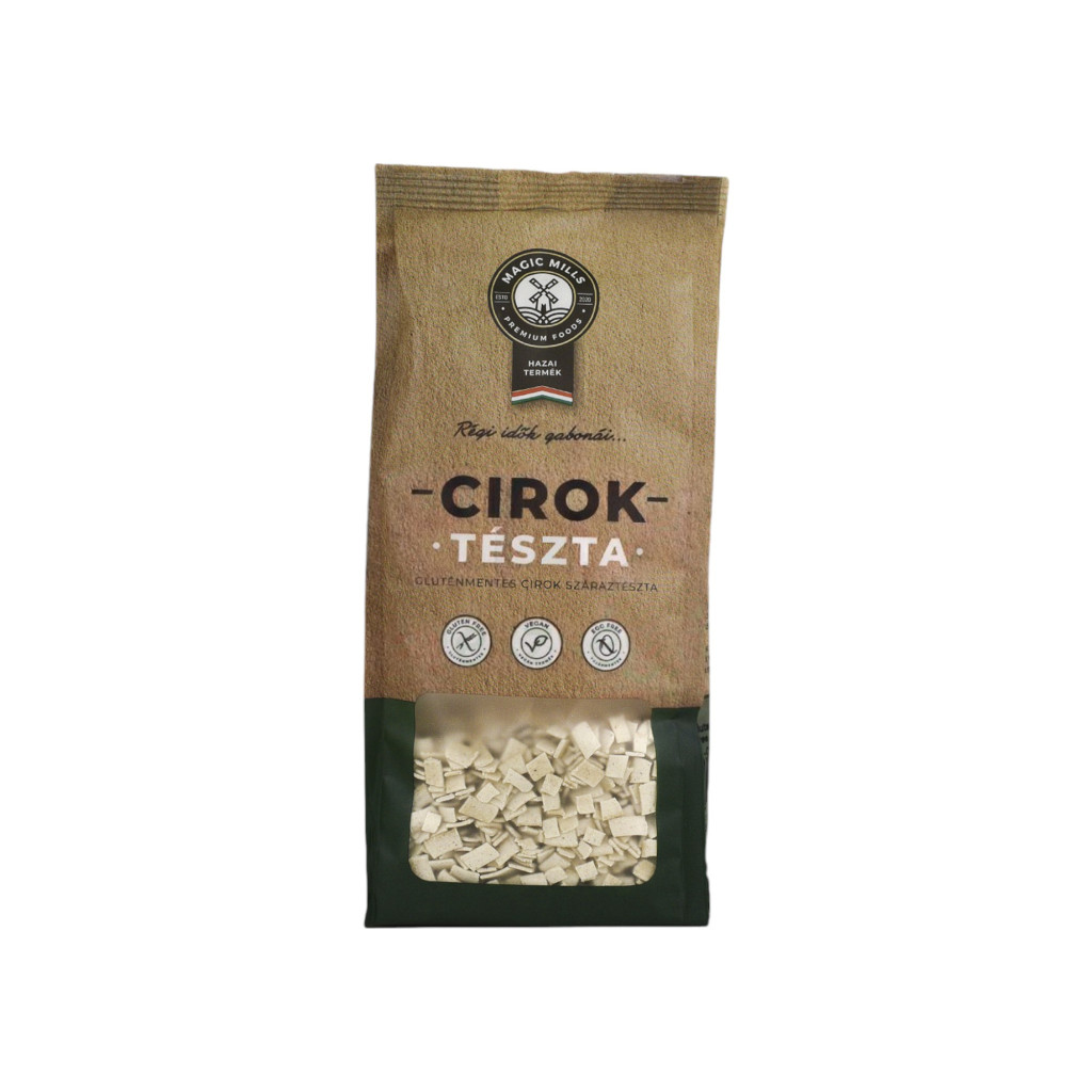 Magic Mills gluténmentes cirok száraztészta kiskocka 250 g