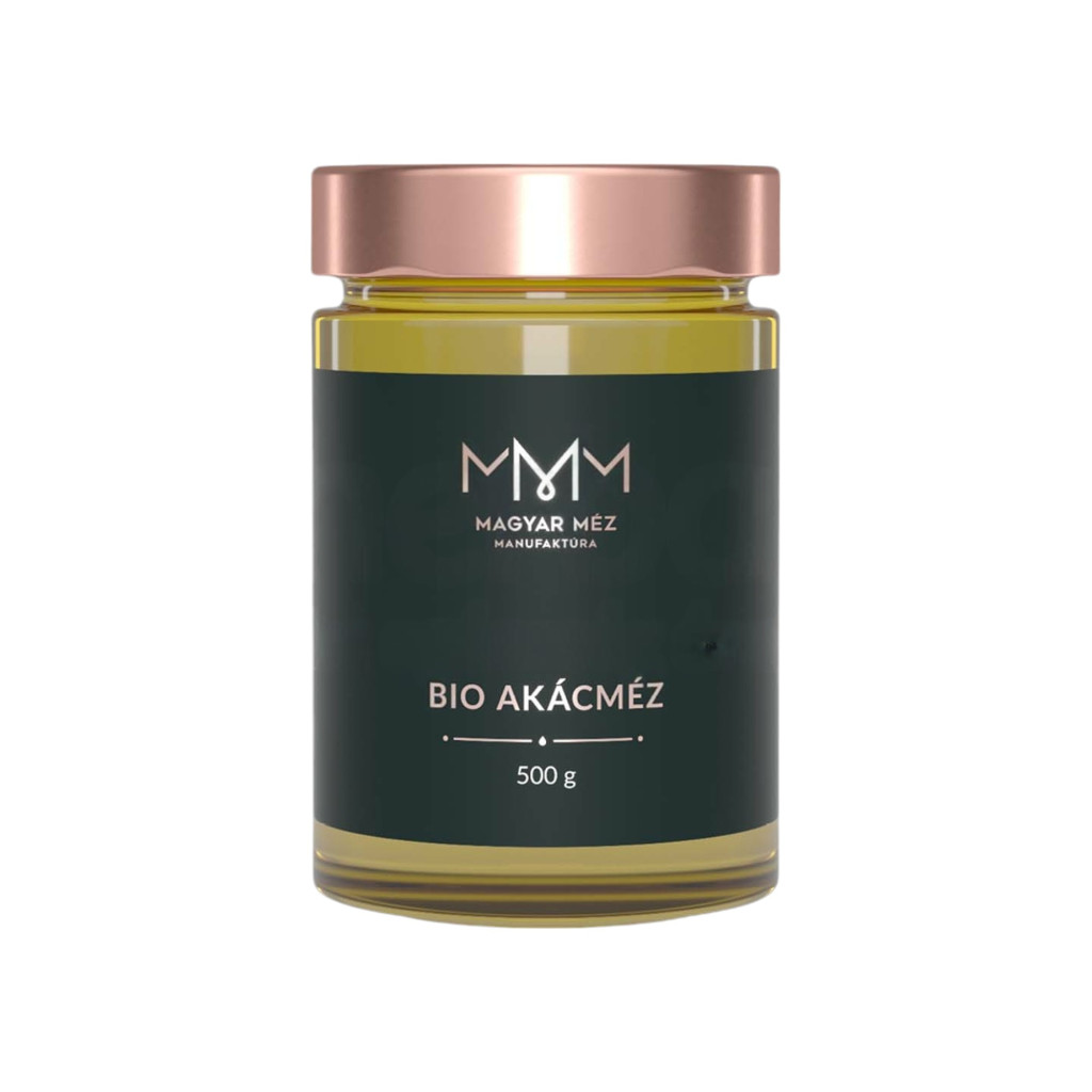 Fabrică de miere maghiară de calitate superioară, miere de salcâm bio, 500 g