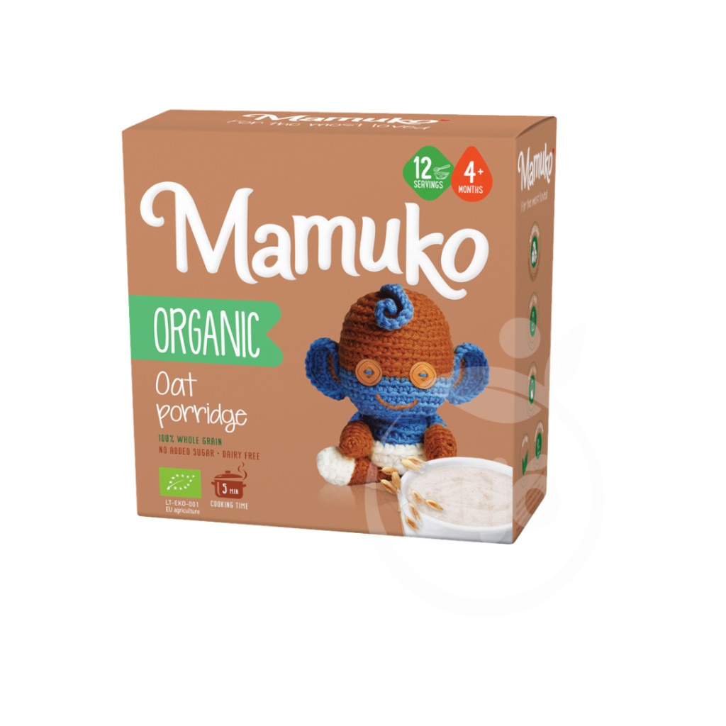 Mamuko bio zabkása 4 hónapos kortól 200 g