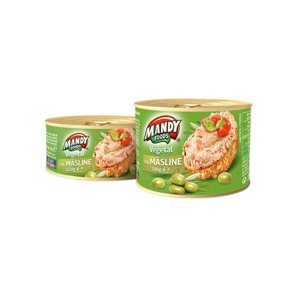 MANDY NÖVÉNYI OLIVÁS PÁSTÉTOM 200 g