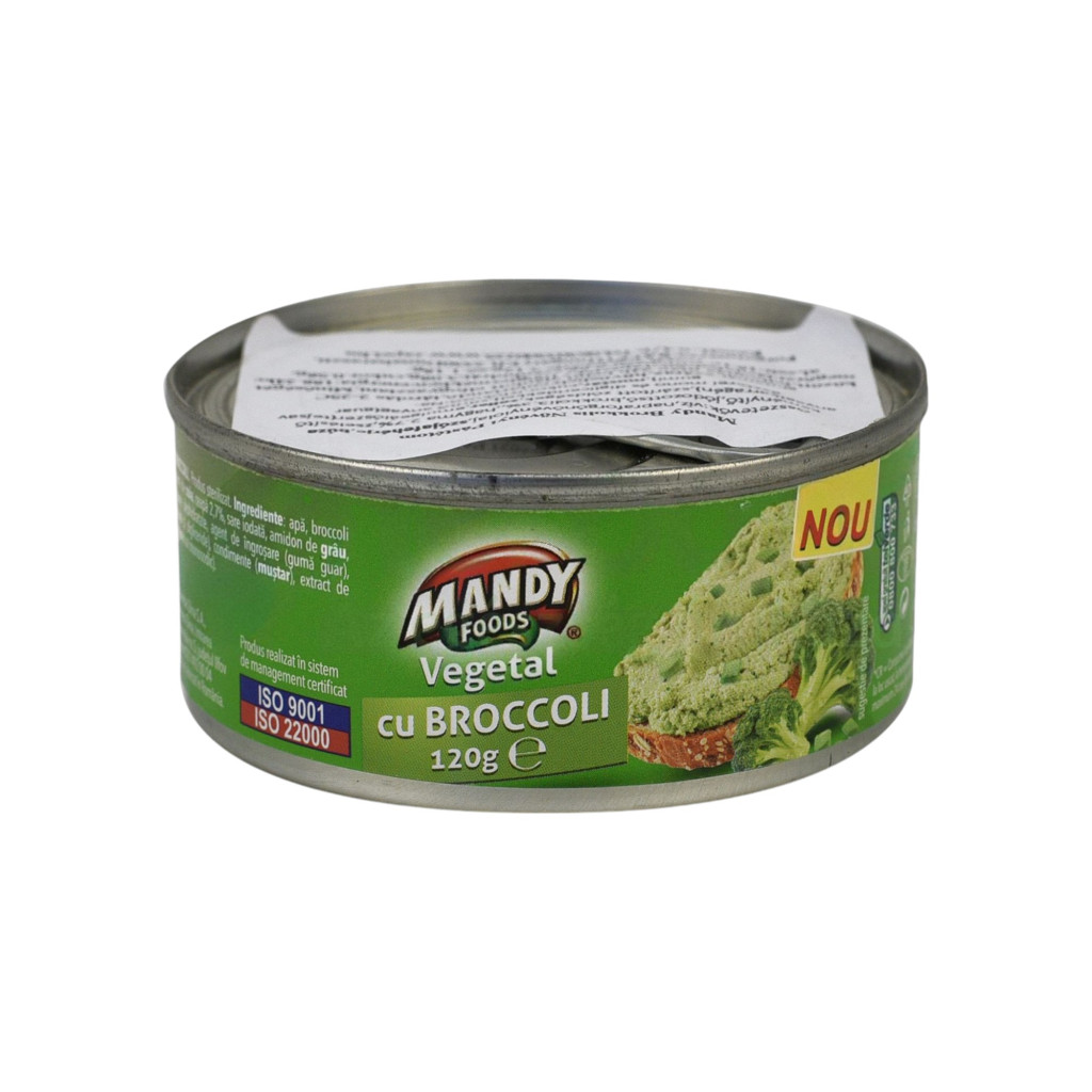 Mandy növényi pástétom brokkolis 120 g