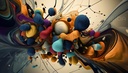 Ethereal Paint Swirls