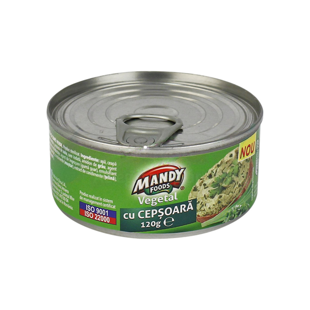 Mandy növényi pástétom újhagymás 120 g