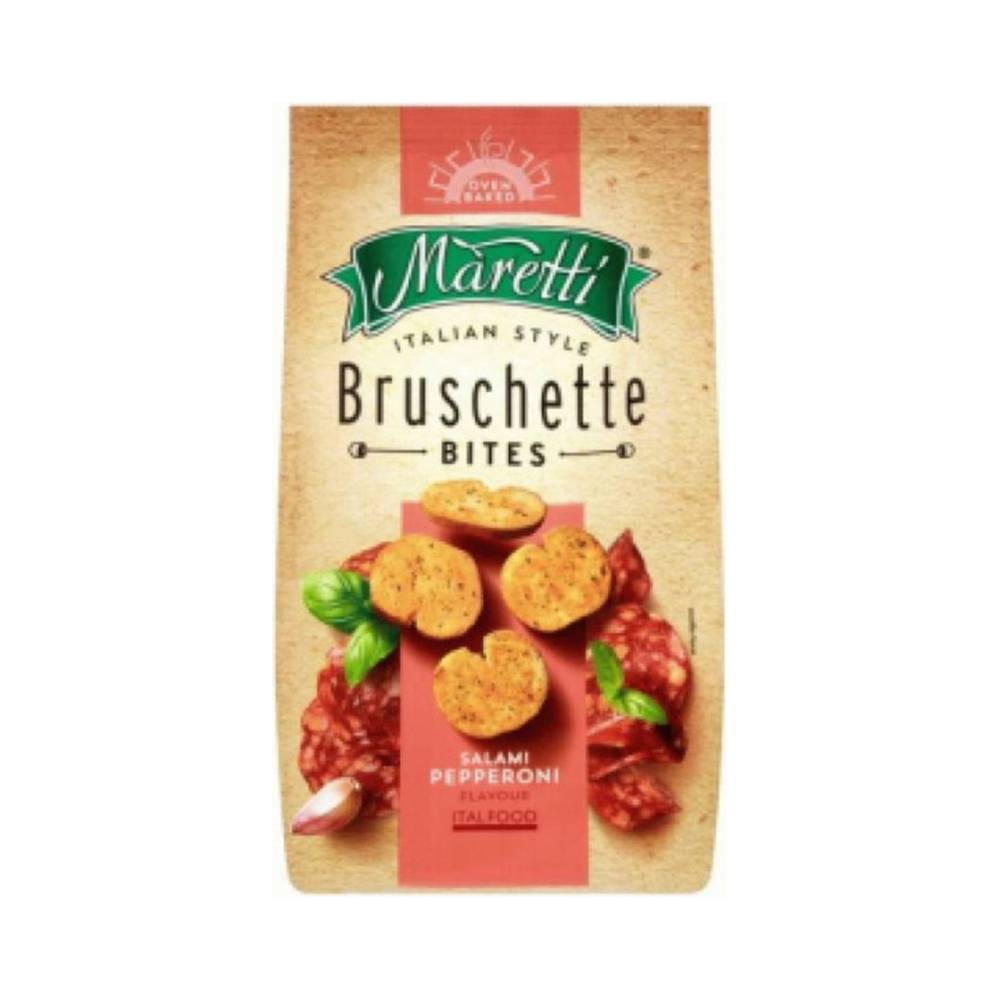 Maretti Bruschette mit Salami, Pepperoni Geschmack 70 g