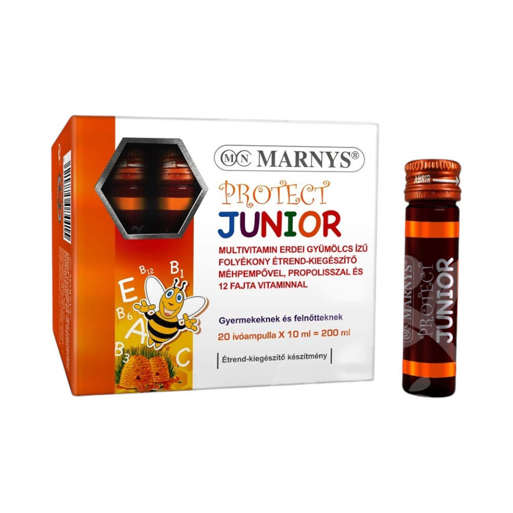 Marnys Protect Junior Multivitamin-Trinkampulle, 20 Stück
