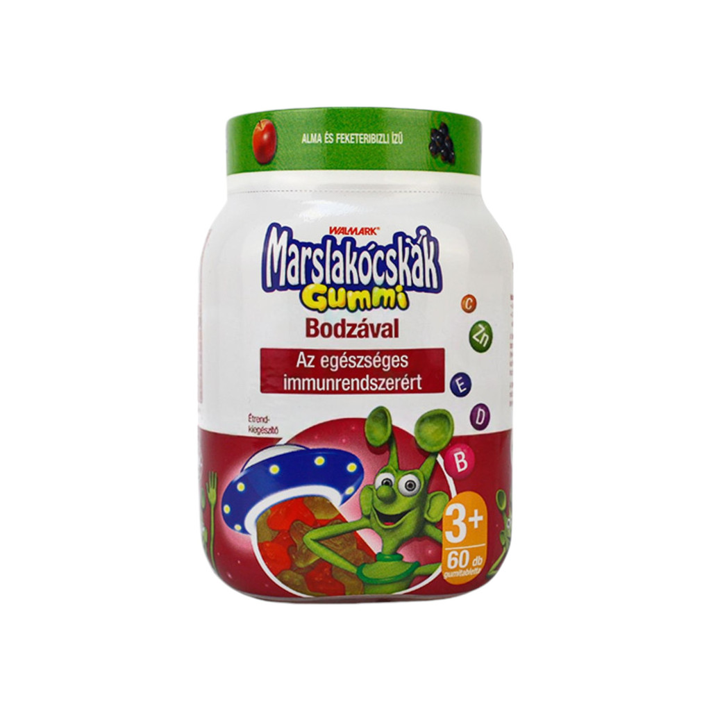 Alien Gummis mit Holunderbeere, Gummivitamine, 60 Stück