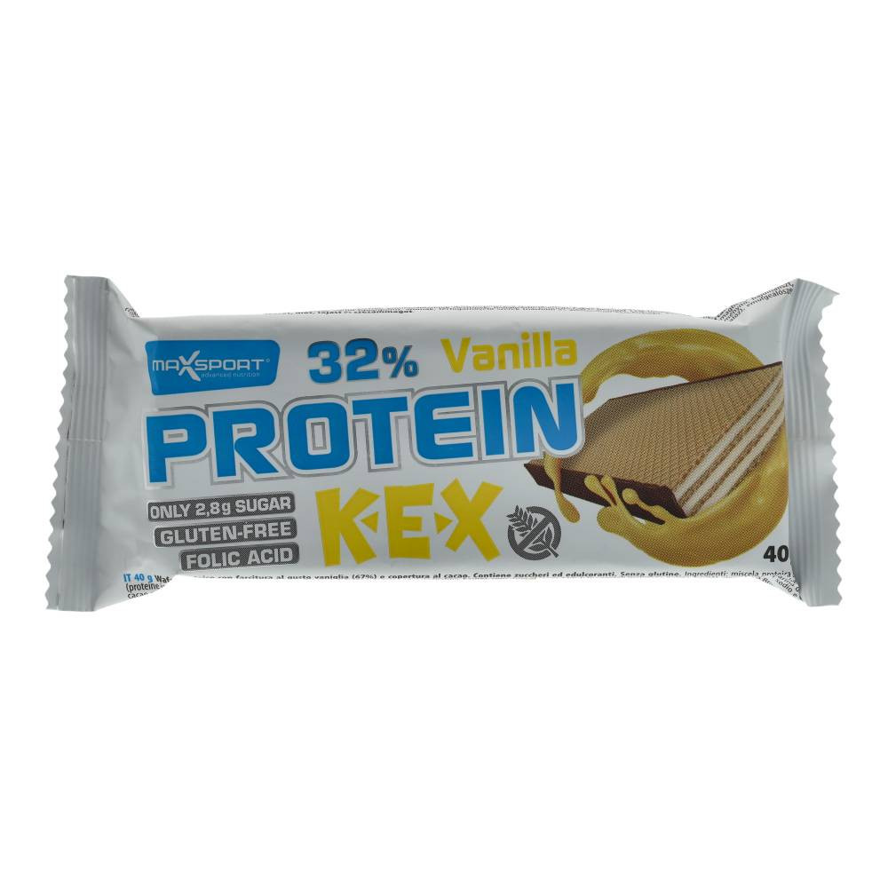 Plátek proteinového nápoje Max Sport s vanilkou bez lepku 40 g