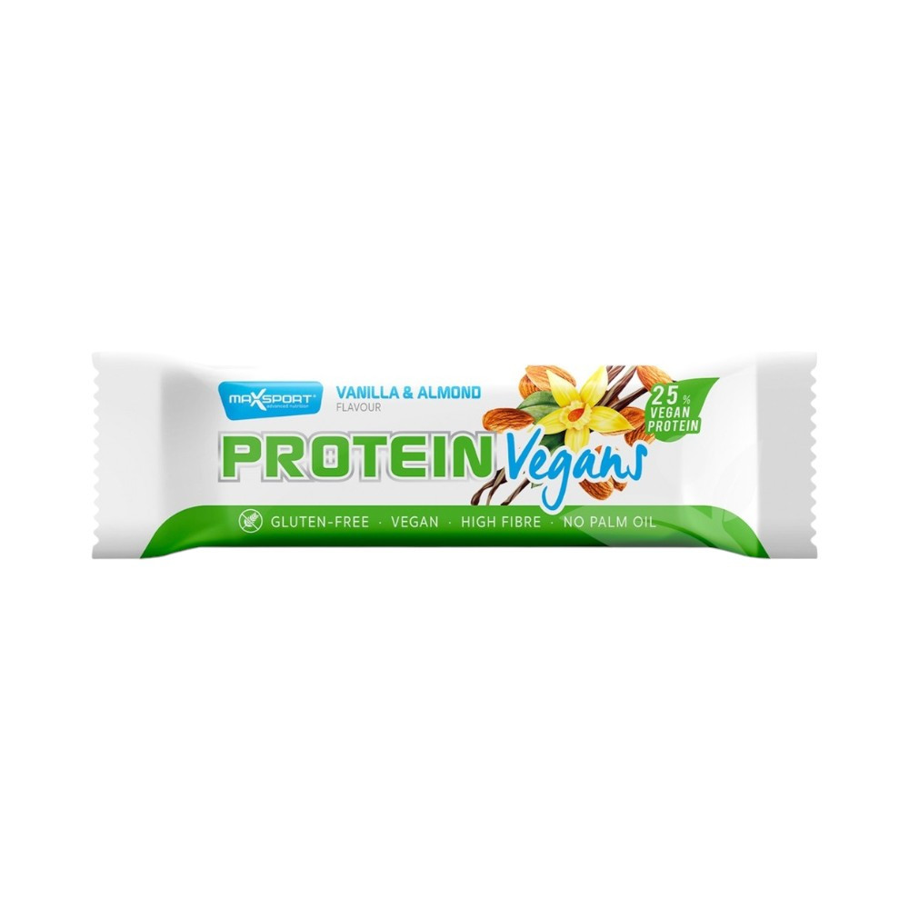 Max Sport protein szelet vegán vanília és mandula 40 g