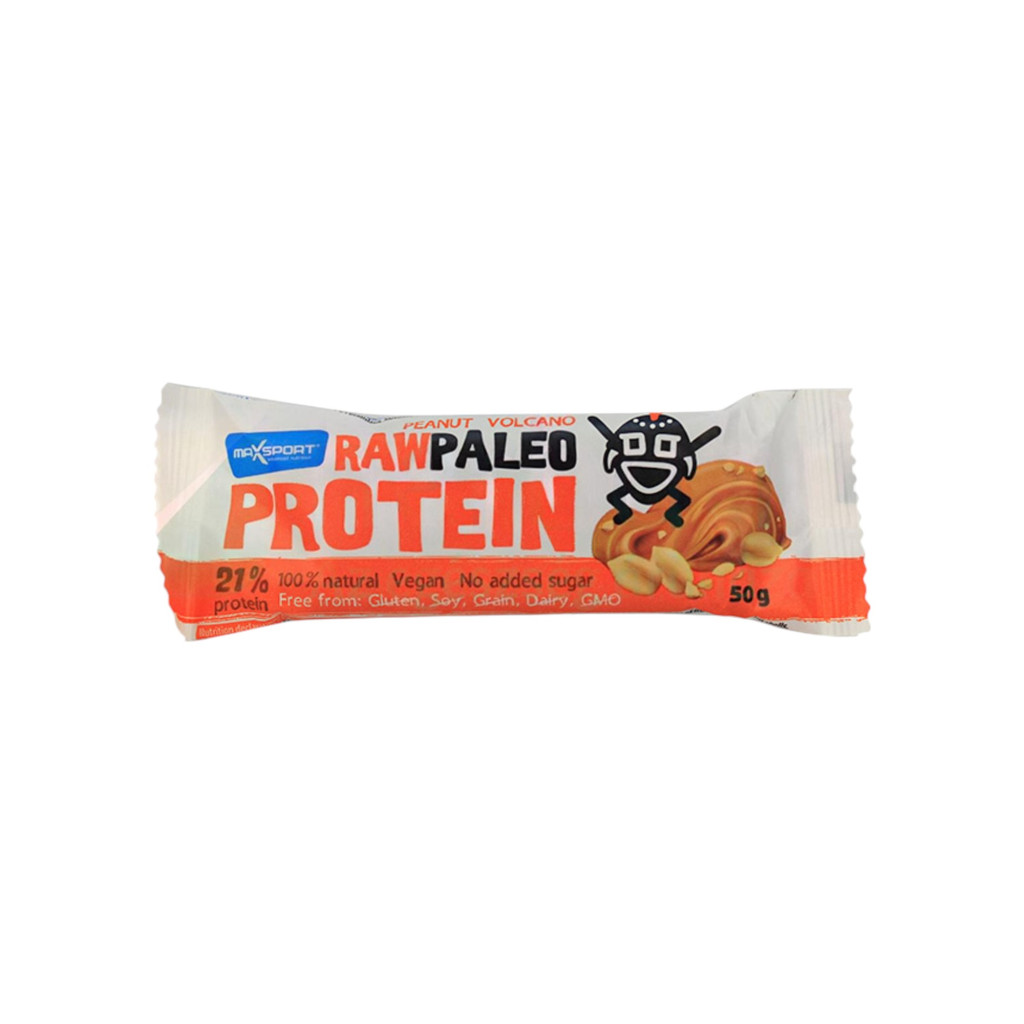 Max Sport raw paleo protein bar nutty 50 g