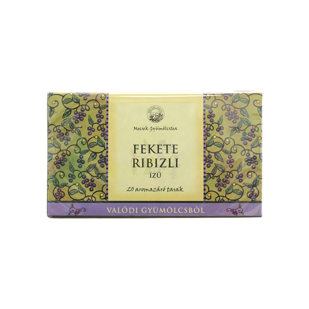 Ceai de fructe Mecsek zmeură neagră 20x2g 40g