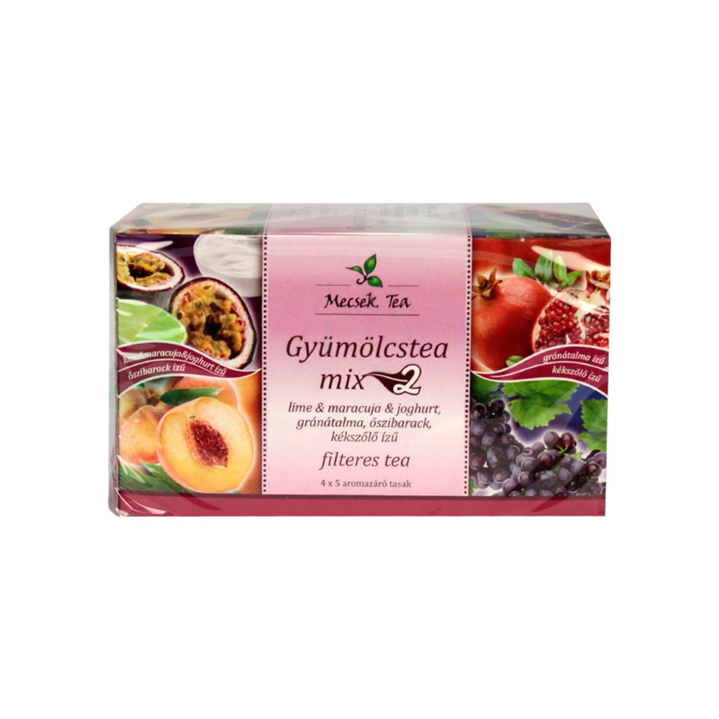 Mecsek gyümölcstea mix 2. 4x5x2g 25 g