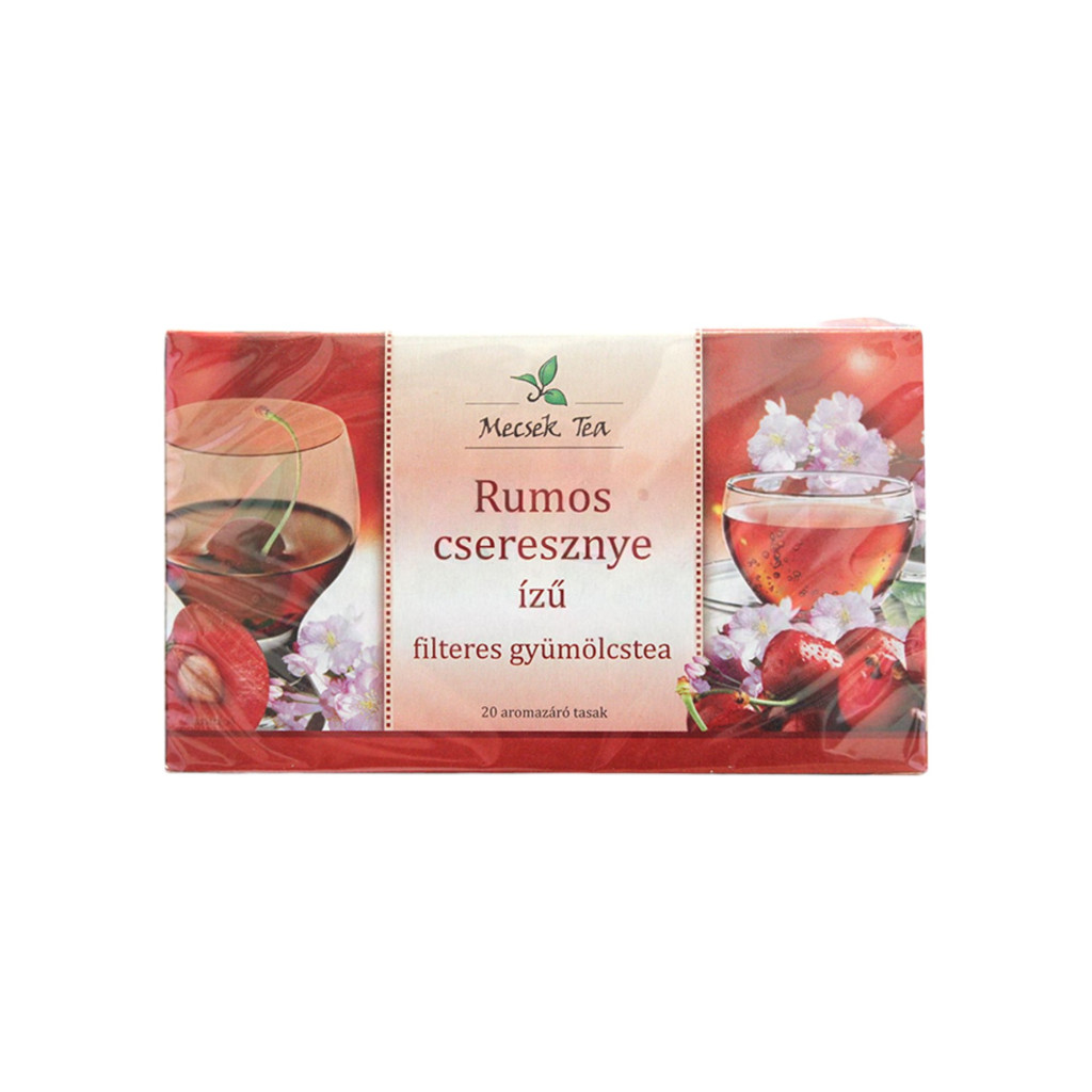 Ceai de fructe Mecsek cu cireșe rum 20x2g 40 g