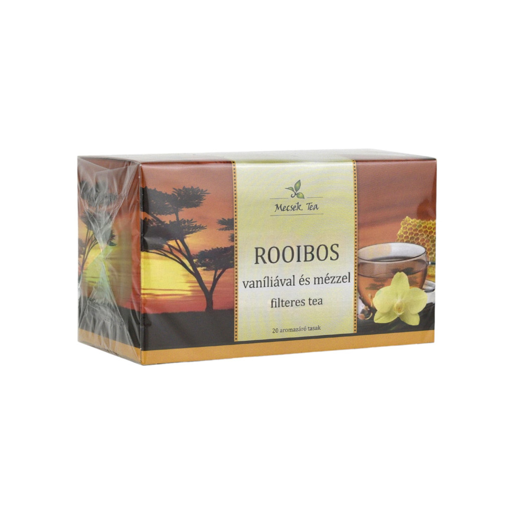 Mecsek rooibos tea vaníliával és mézzel 20x1,5g 30 g