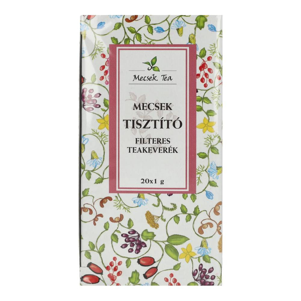 Mecsek cleansing herbal tea blend 20x1g 20 g