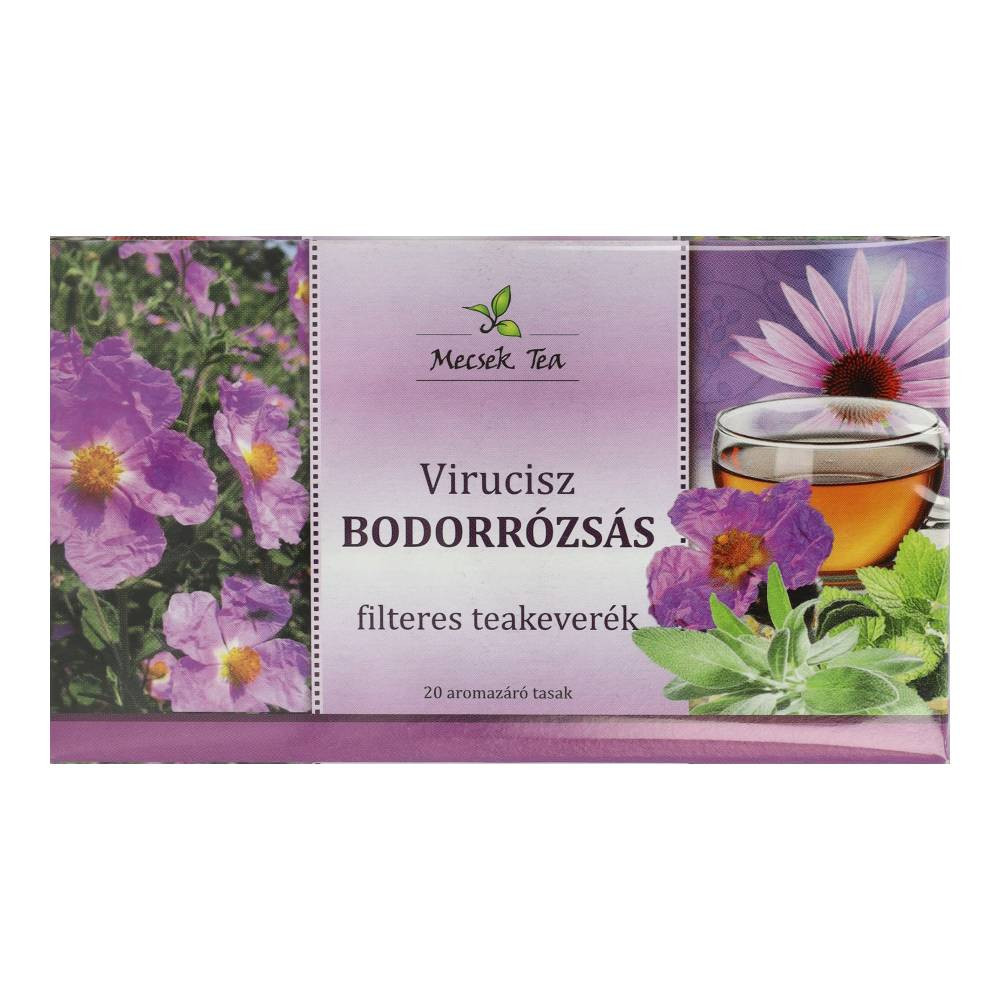 Bylinkový čaj Mecsek s plody růže 20x1,5 g 30 g