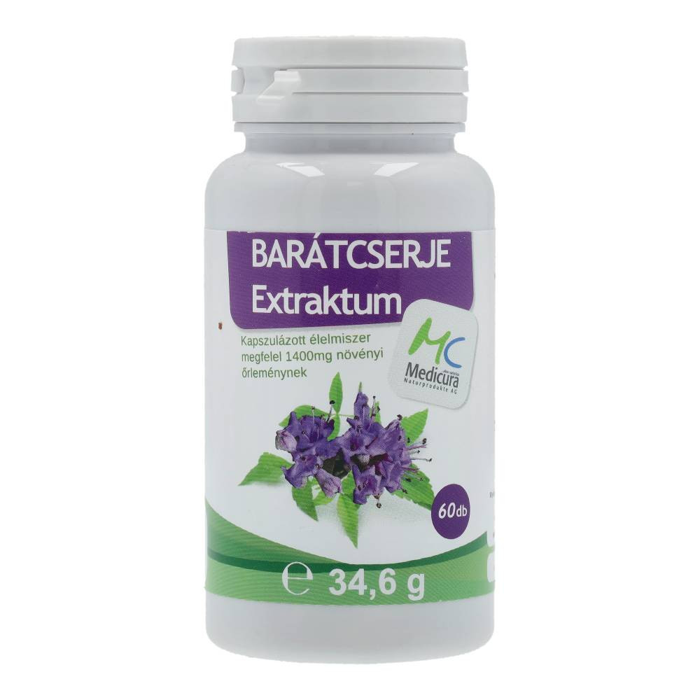 Medicura barátcserje extraktum 60 db