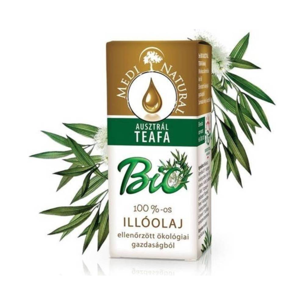 Ulei esențial de arbore de ceai australian Medinatural bio 100% 5 ml