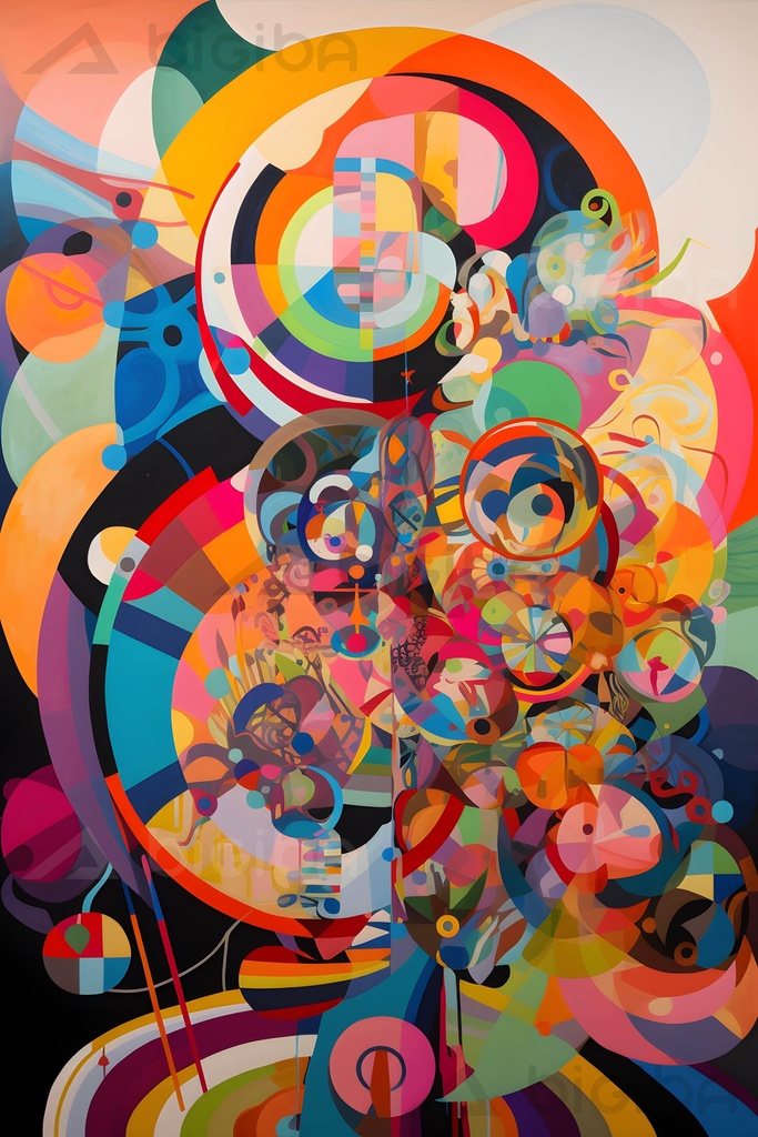 Vibrant Whirl of Dreams