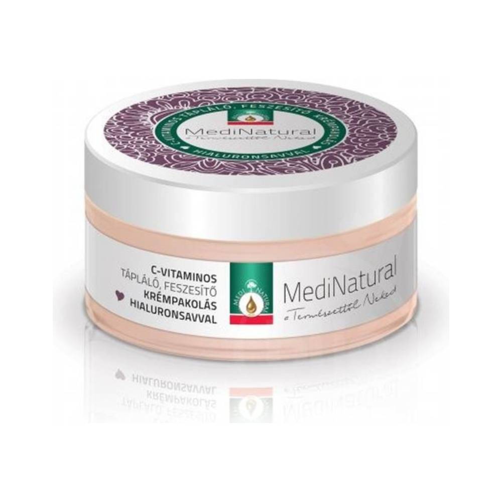 MEDINATURAL C-VITAMINOS TÁPLÁLÓ FESZESÍTŐ KRÉMPAKOLÁS HIALURONSAVVAL 100 ml