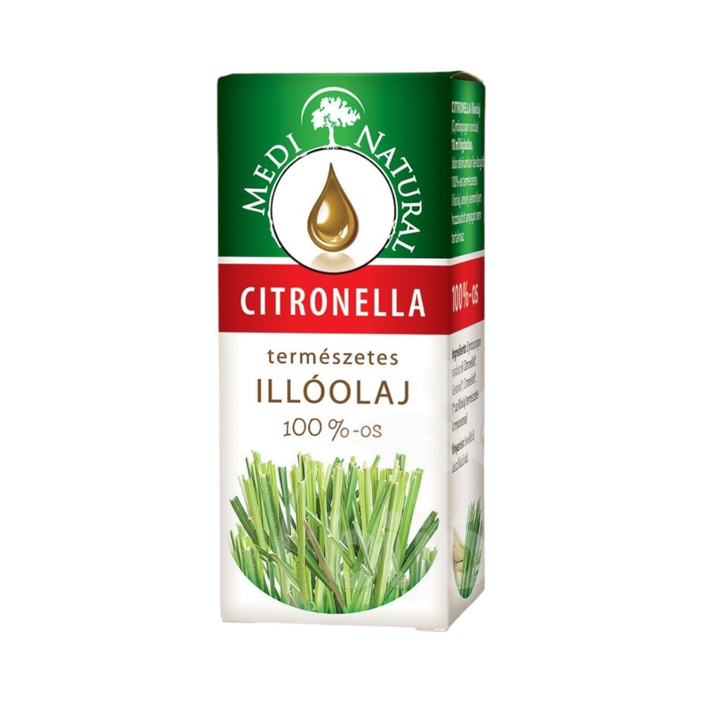 100% esenciálny olej z citrónových vôní od Medinatural 10 ml
