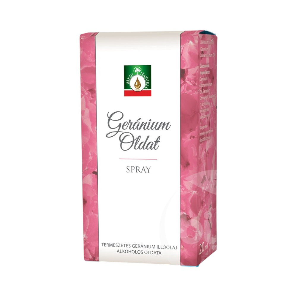 Medinatural geranium solution spray 20 ml