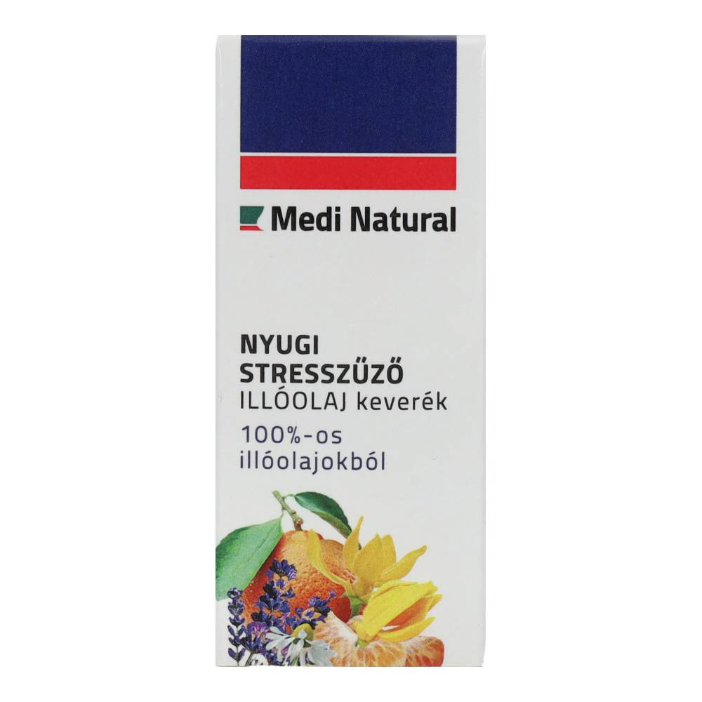 Medinatural Illobello, beruhigende ätherische Ölmischung zur Stressreduzierung, 10 ml
