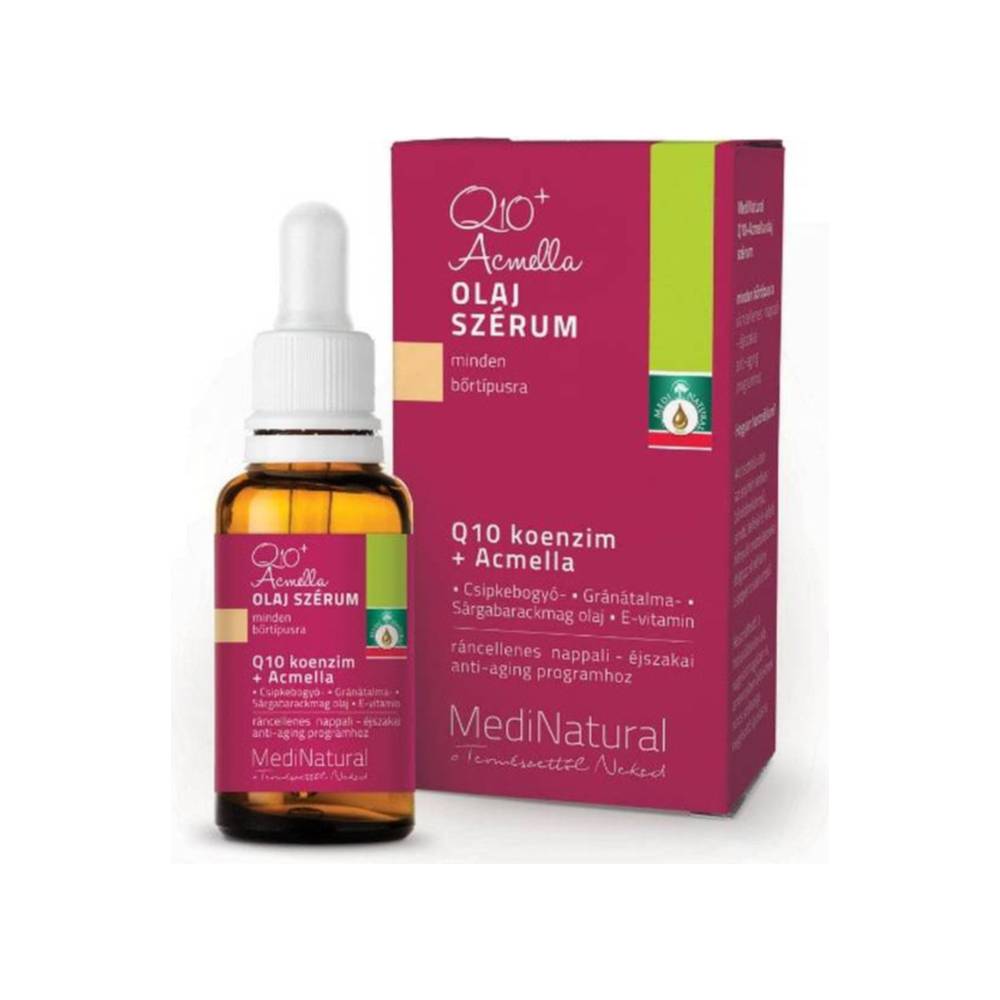 SERUM Z OLEJKIEM ACMELLA I KOENZYMEM Q10 OD MEDINATURAL, 30 ml