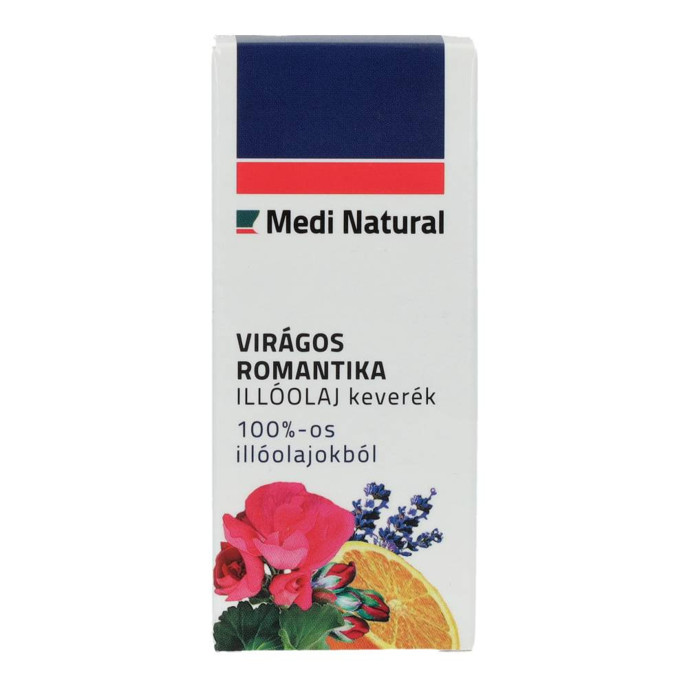 Medinatural Romantisches Blumen 100% Ätherisches Öl Mischung 10 ml