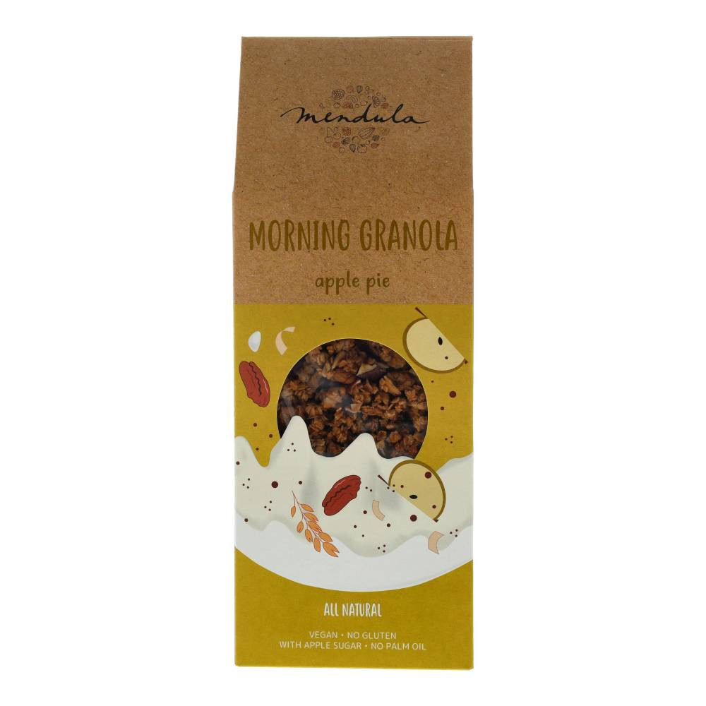 Mendula tarta de mere cu fulgi de ovăz 300 g
