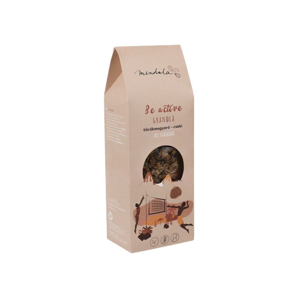 Granola s mandlemi, lískovými oříšky a čokoládou 250 g